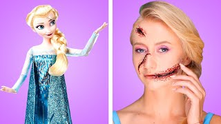 HALLOWEEN IS HERE 8 Spooky Halloween Makeup amp DIY Costume Ideas Party Hacks by Crafty Panda [upl. by Georgia]