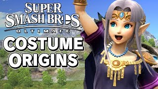 Smash Ultimate Costume Origins  Melee Fighters – Aaronitmar [upl. by Syla]