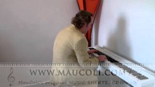 Gold Spandau Ballet  Original Piano Arrangement by MAUCOLI [upl. by Eednam]