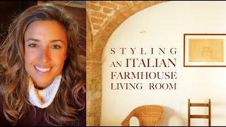 RENOVATING A RUIN Decorating a Cosy Italian Farmhouse LivingDining Room in Tuscany Italy Ep 13 [upl. by Prestige74]