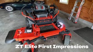 Bad Boy ZT Elite 2024  Kawasaki Engine and 60 Inch deck First Impressions [upl. by Ris715]