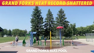 Grand Forks Heat Record For June 19th Shattered [upl. by Willin238]