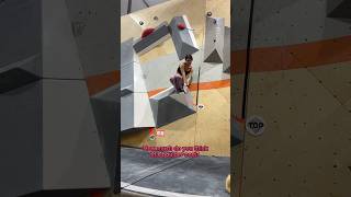 My first time climbing on these huge volumes boulderinggym climber [upl. by Solis]