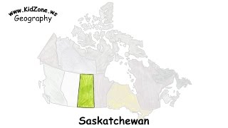 Kidzone Geography Saskatchewan [upl. by Sheridan36]