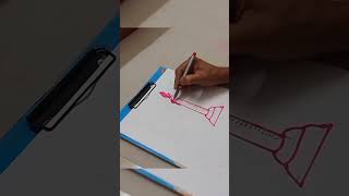 1 for candle drawing  Easy candle drawing  candel drawing shortsviral [upl. by Cirted]