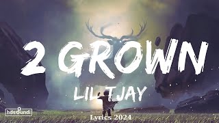 Lil Tjay  2 Grown Lyrics Feat The Kid LAROI  Music McConnell [upl. by Tiras248]