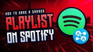 How to Make a Shared playlist on Spotify 2024 New Method [upl. by Amias414]