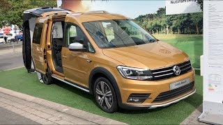 Volkswagen Caddy Beach 2016 In detail review walkaround Interior Exterior [upl. by Euqinu]