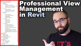 View Management in Revit Tutorial [upl. by Annaoy]