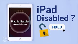 How to Reset Disabled iPad without iTunes [upl. by Ninel837]