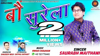 New Garhwali DJ Song full HD videoBau Surela BySaurav Maithani  Aryan Films Entertainment [upl. by Annaed]