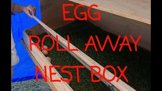 Chicken egg roll away nest box Build 1080p [upl. by Uyerta]