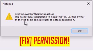 Fix You do not have permission to open this file in Windows 10 [upl. by Slotnick]