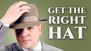 How to Get The Right Hat for Your Face Shape amp Body Type  Fedora Panama Hats amp Felt Hats For Men [upl. by Abbot]