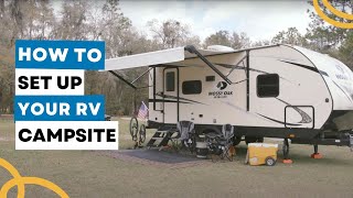 Campsite SETUP and TOUR Wekiwa Springs State Park near Orlando Florida  Solo Minivan Camping [upl. by Anoid]