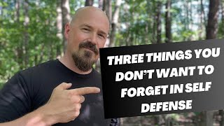 THREE Things That Will Increase Your Chance of Survival in Self Defense [upl. by Lacey]