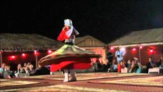 Tanoura dance in Desert Camp Dubai [upl. by Zelma]