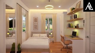 Minimalist Small Bedroom Design Idea 3x3 Meters [upl. by Manvil]