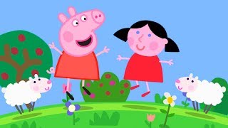 Peppa Pig Sings Nursery Rhyme Mary Had a Little Lamb [upl. by Jennica304]