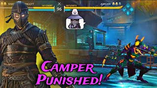 Campers Hate Lynx For a Reason 😈  Hard Punishment ☠️  Shadow Fight 4 Arena [upl. by Delija]