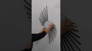 Diy Wall Decor  Wall Decor From Waste Materials shorts walldecor diy [upl. by Odey599]