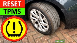 Tyre Pressure Warning Light is ON and How to reset Tyre Pressure Warning Light on Dashboard [upl. by Ermanno853]