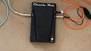 Morley Classic Wah Pedal like and subscribe honest review [upl. by Aisined]