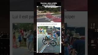 Piste cyclable🤣meme drole viralvideo [upl. by Isidoro]