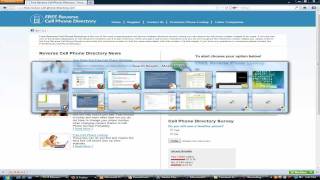 Free Reverse Cell Phone Directory [upl. by Petrick]