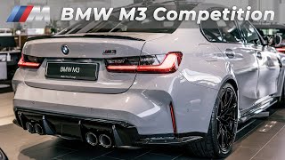 NEW 2021 BMW M3 Competition G80 510HP  BEAST Visual Review  Interior and Exterior [upl. by Hewet]