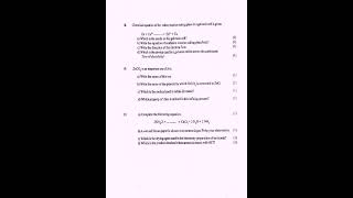 Class 10 Chemistry Christmas exam question paper EM 2023shortvideo chemistry christmasexam sslc [upl. by Bagger]