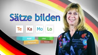 quotTe Ka Mo Loquot  SÄTZE BILDEN mit adverbialen Bestimmungen Deutsch lernen 11 [upl. by Hazaki519]