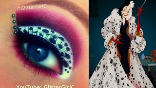 Disneys Cruella de Vil Makeup Tutorial [upl. by Yenrab]