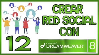 ✅ Como crear una RED SOCIAL desde CERO con PHP y MySQL en Dreamweaver  12 [upl. by Airbmak]