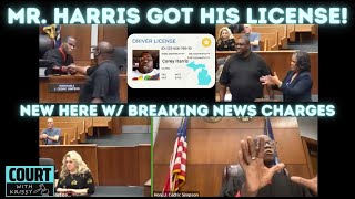 Corey Harris Got His Drivers License Judge Simpson Celebrates amp Defendant w Breaking News Charges [upl. by Oiramd19]