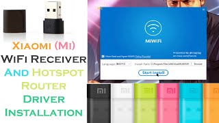 Xiaomi Mi WiFi Receiver And Hotspot Router Driver Installation English [upl. by Nrevel898]