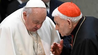 Il grazie del Papa al cardinale Simoni a 95 anni “martire vivente” [upl. by Edana]