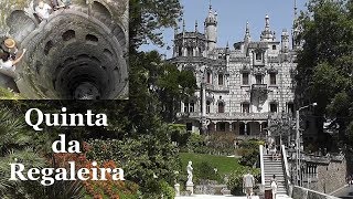 PORTUGAL Quinta da Regaleira  estate in Sintra [upl. by Alur]