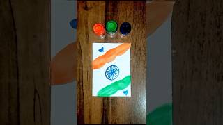 Tiranga Drawing 🇮🇳 art drawing tiranga viral 26january republicday 15August shortsfeed [upl. by Tracee]