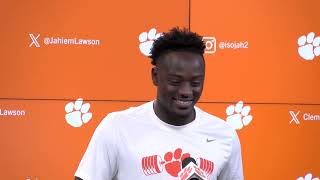 Jahiem Lawson on his path to playing growing up around Clemson football [upl. by Bagley]