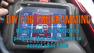 XTOOL D8 BiDirectional Control ECU Coding Key Programming [upl. by Baumann]