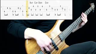 Jamiroquai  Canned Heat Bass Cover Play Along Tabs In Video [upl. by Emmaline902]