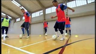 How to master your first touch  Part Two  Soccer drill [upl. by Aimit]