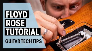 How to set up a Floyd Rose  Guitar Tech Tips  Ep 17  Thomann [upl. by Palma]