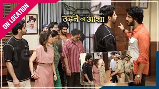 Udne Ki Aasha  On Location  Sachin Hua Aaksh Se Naraz Paresh Aaya Jail Se Bahar [upl. by Bili533]