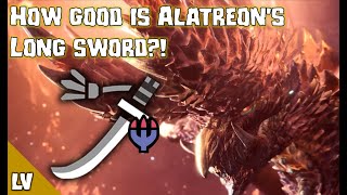 The NEW BEST Dragon Long Sword Dark Claw Demise TESTED  MHW Iceborne [upl. by Aicetel]