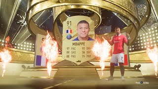 FIFA 23 packed 91 mbappe on PlayStation 5 [upl. by Elsy]