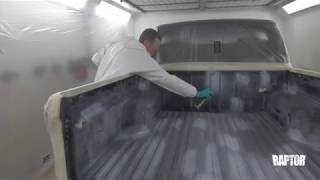 How to Prepare a Truck Bed for RAPTOR Protective Coating Application [upl. by Nebra]