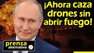 Ingenioso invento ruso No necesitan balas para llevarse drones ucranianos [upl. by Oilenroc156]