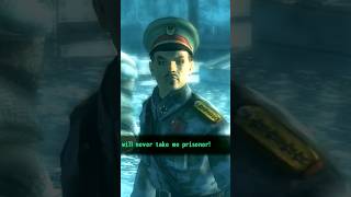 The Lone Wanderer Convinces The Chinese General To Surrender fallout fallout3 gaming [upl. by Deeanne449]